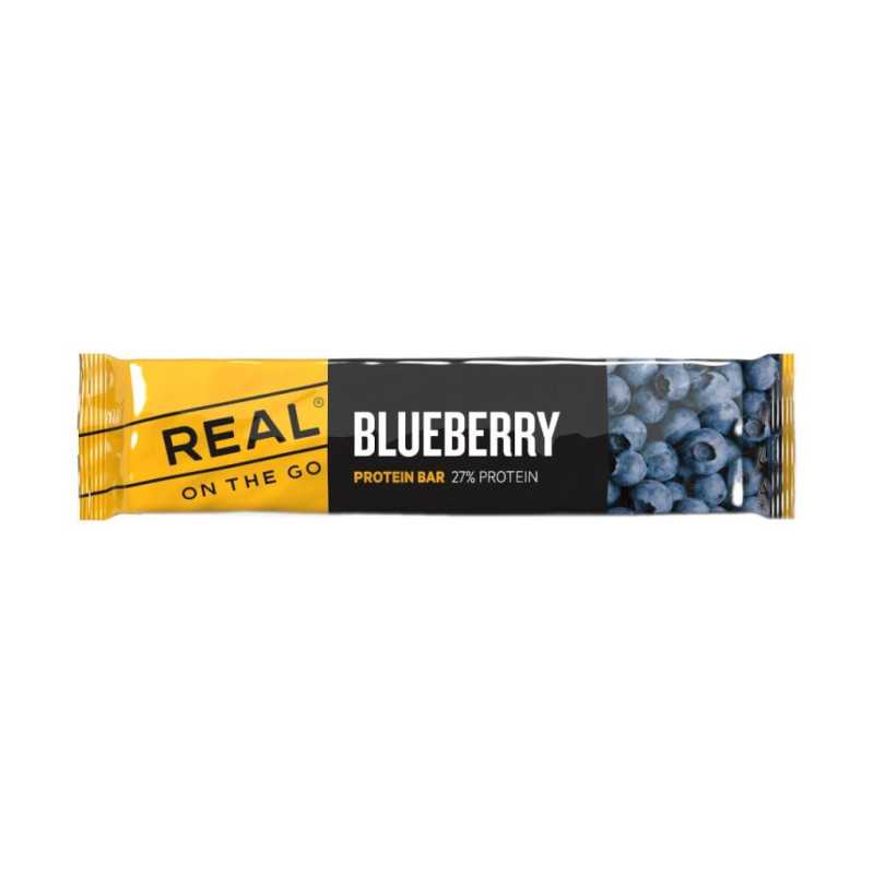 Buy Real Turmat - Blueberry protein bar up MountainGear360
