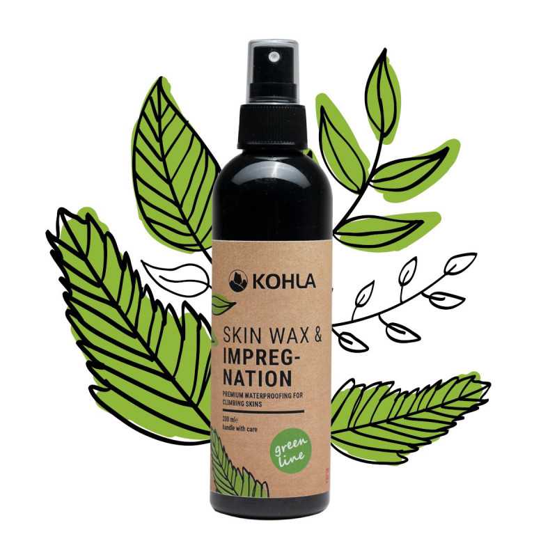 Comprar Kohla - Greenline de impregnación y cera para la piel arriba MountainGear360