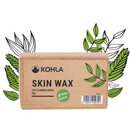 Buy Kohla - Skin Wax Greenline, ecological water repellent for seal skins up MountainGear360