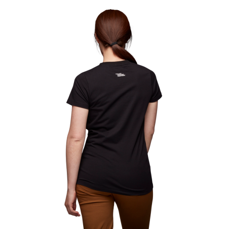 Black Diamond - Aerial View Tee Black, camiseta mujer