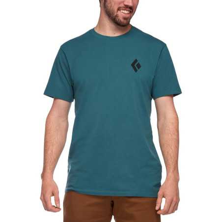 Black Diamond - EQUIPMNT FOR ALPINIST Raging Sea, maglietta logo BD