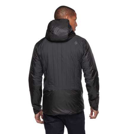 Buy Black Diamond - Vision Hybrid Hoody Black, men's jacket up MountainGear360