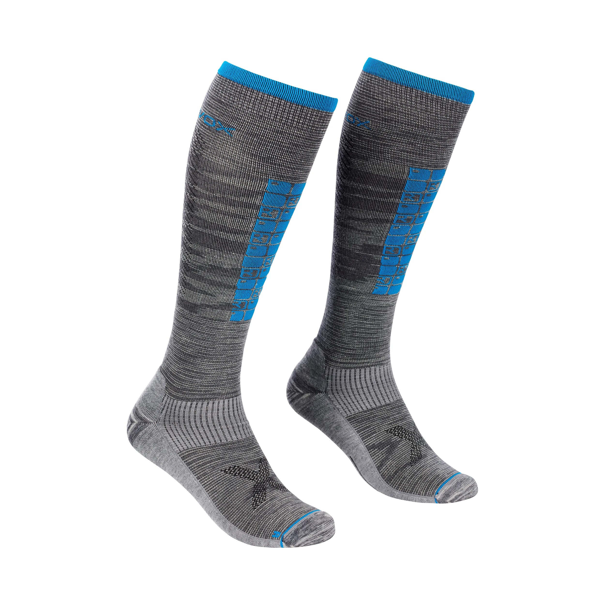 Ortovox - Ski Compression Long calcetines de esquí hombre gris