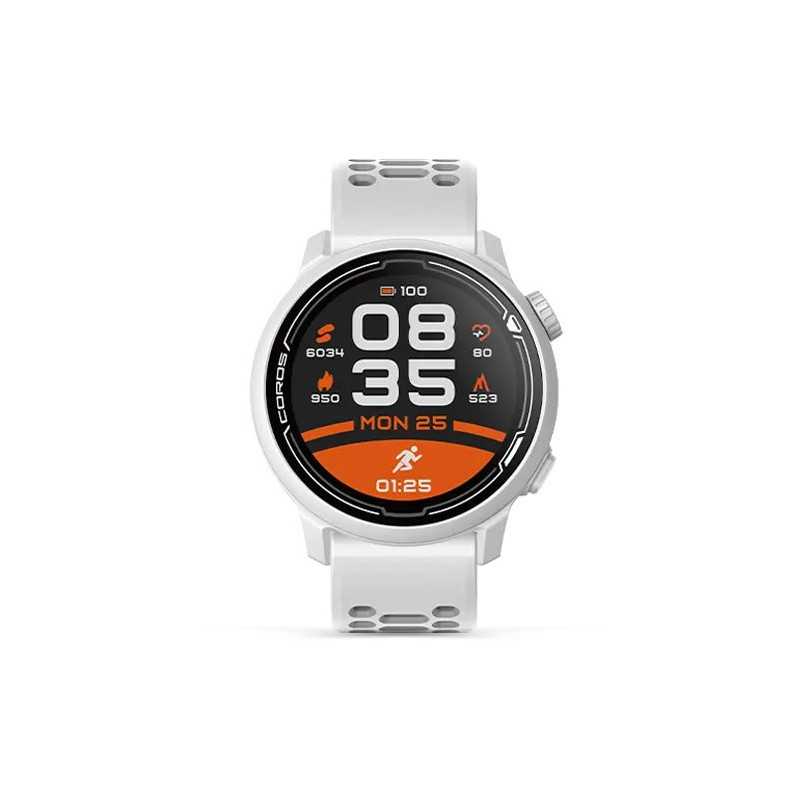 Acheter Coros - Pace 2 White Silicon, montre de sport GPS debout MountainGear360