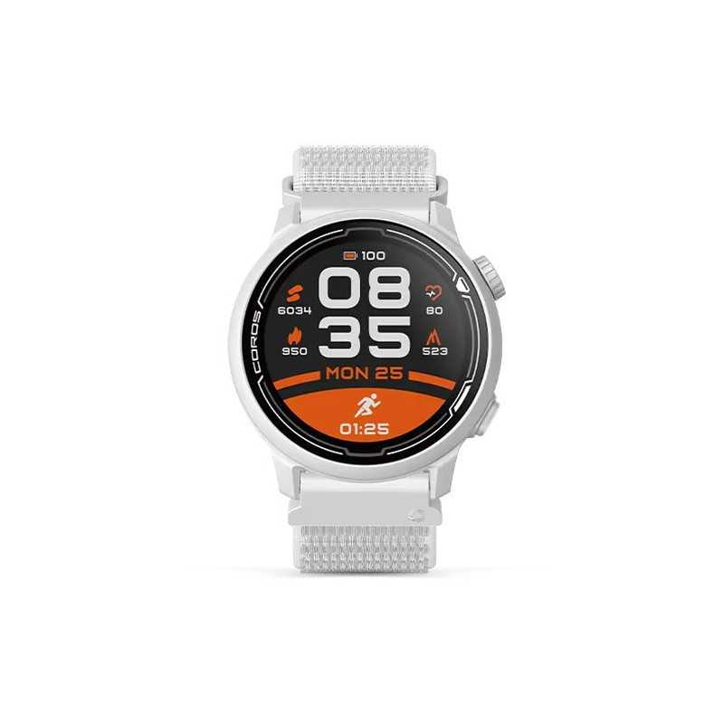 Coros - Pace 2 White Nylon, GPS-Sportuhr