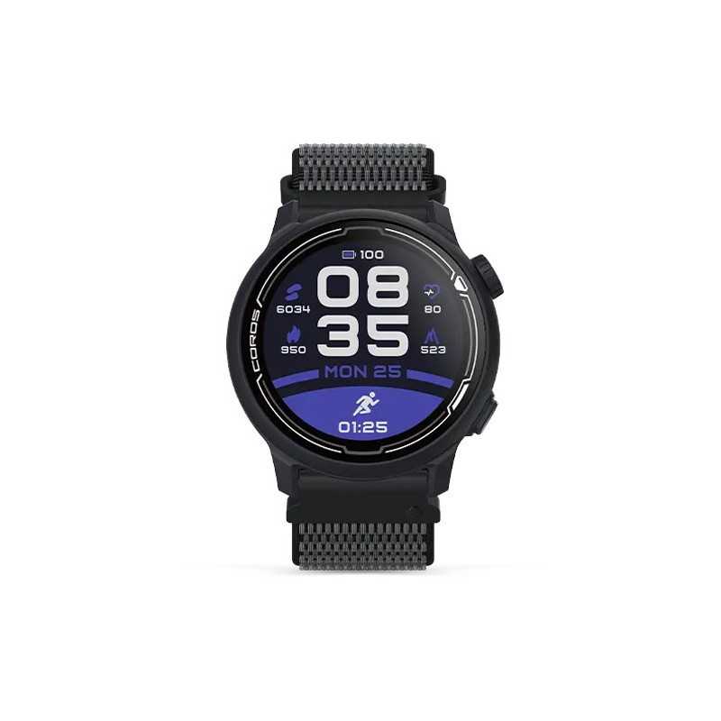 Coros - Pace 2 Black Nylon, reloj deportivo con GPS