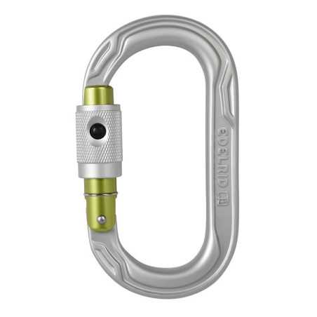 Edelrid - Oval Power 2500 permalock, moschettone ovale