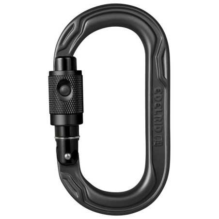 Edelrid - Oval Power 2500 permalock, moschettone ovale