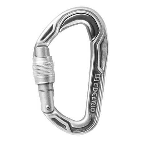 Edelrid - Bulletproof Screw Eco, moschettone ghiera