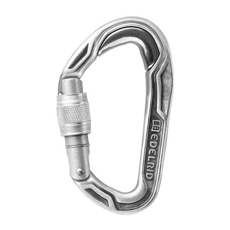 Edelrid - Bulletproof Screw Eco, moschettone ghiera