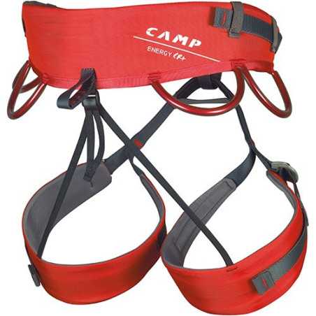 Acheter CAMP - Energy CR4, harnais polyvalent réglable rouge debout MountainGear360