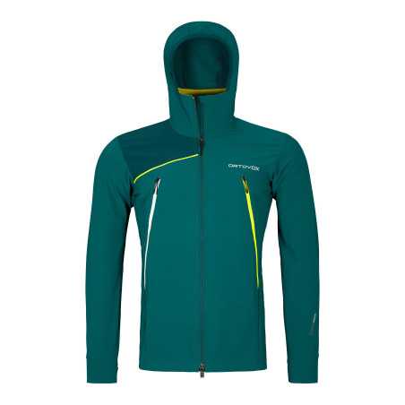 Buy Ortovox - Pala Pacific Green, men's jacket up MountainGear360