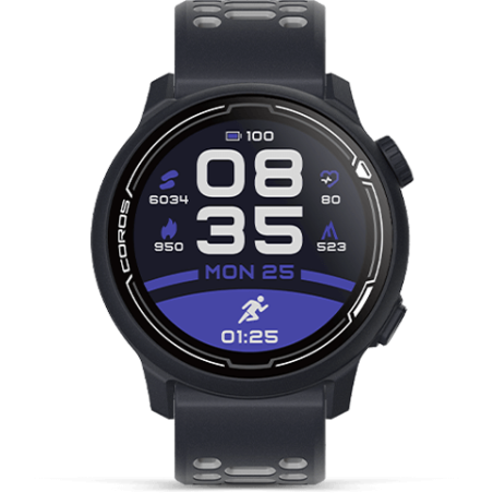Kaufen Coros - Pace 2 Black Silicon, GPS-Sportuhr auf MountainGear360