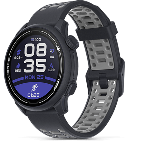 Comprar Coros - Pace 2 Black Silicon, reloj deportivo con GPS arriba MountainGear360