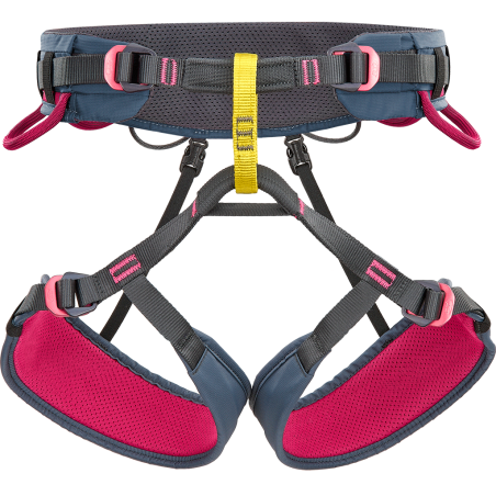 Buy Climbing Technology - Anthea Antracite / Ciclamino, woman harness up MountainGear360