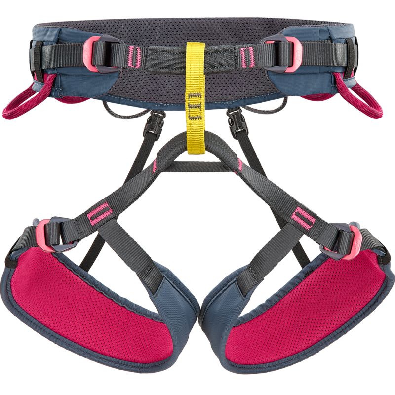 Buy Climbing Technology - Anthea Antracite / Ciclamino, woman harness up MountainGear360