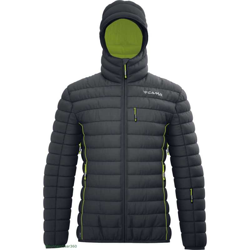 CAMP - NIVIX 2.0 Man down jacket Black / Lime