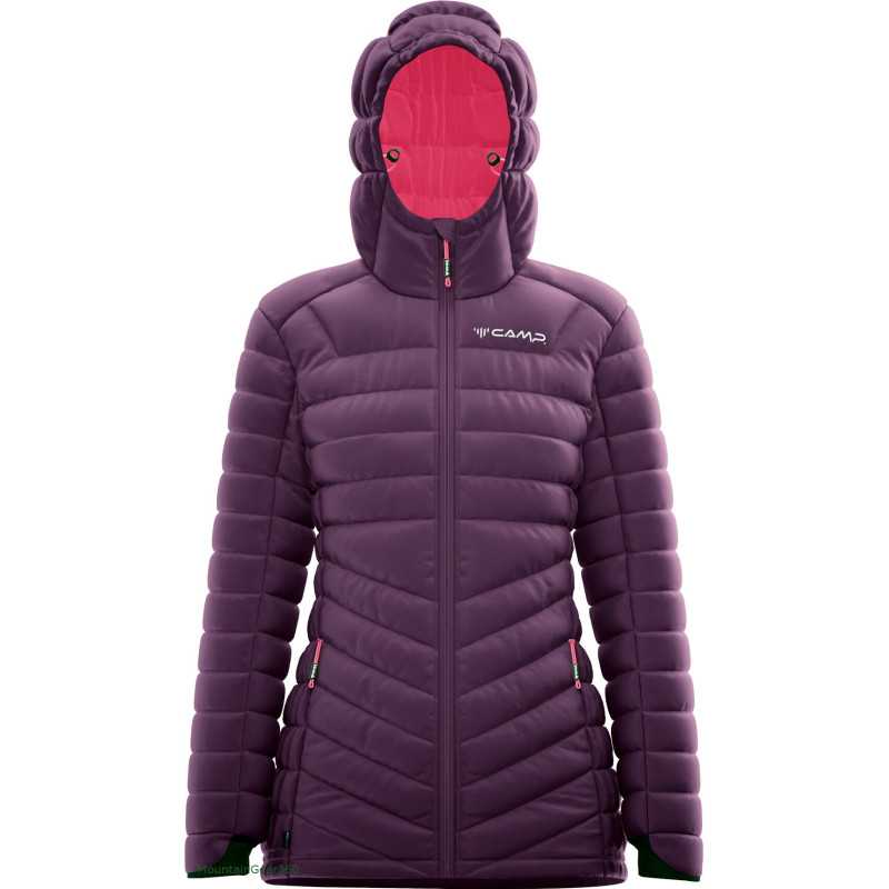 Abrigo y chaleco impermeable de mujer. Tipo plumífero. Rojo – Tantä Rainwear