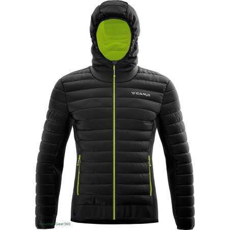Buy CAMP - Hybrid, man down jacket Black / Lime up MountainGear360