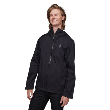 Black Diamond - Stormline Stretch rain, chaqueta hombre