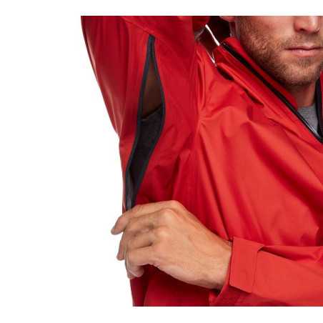 Black Diamond - Stormline Stretch rain, chaqueta hombre