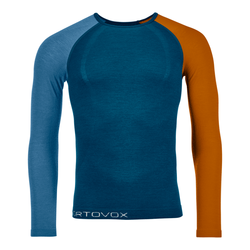 Buy Ortovox - 120 Comp Light Long Sleeve M, merino wool sweater up MountainGear360