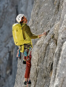 Camp Rox Alpha climbing crag backpack